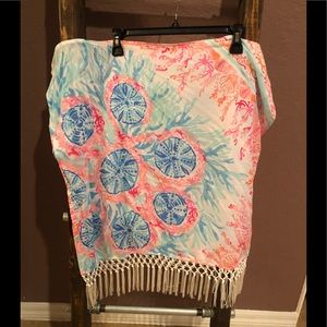 NWT LILLY PULITZER JASMINE CAFTAN TOP XS/S